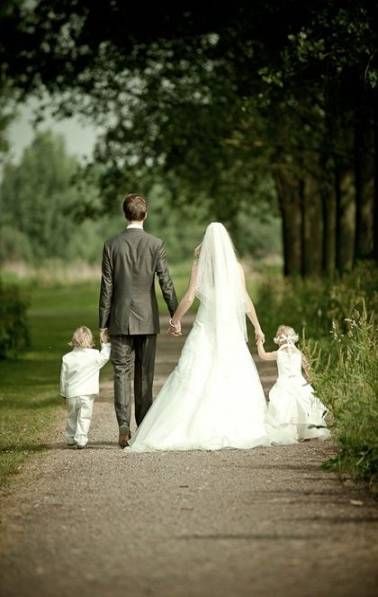 hochzeitsfoto mit kindern